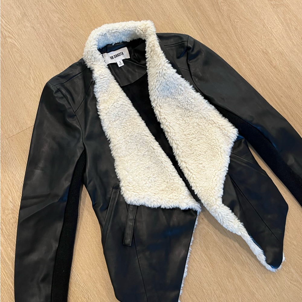 BB Dakota Vegan Leather Jacket